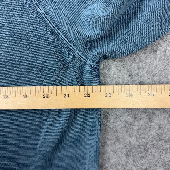 Tommy Bahama Sweater Mens XL Blue Full Zip 100% Cotton Lightweight Jacket Casual - Picture 9 of 11